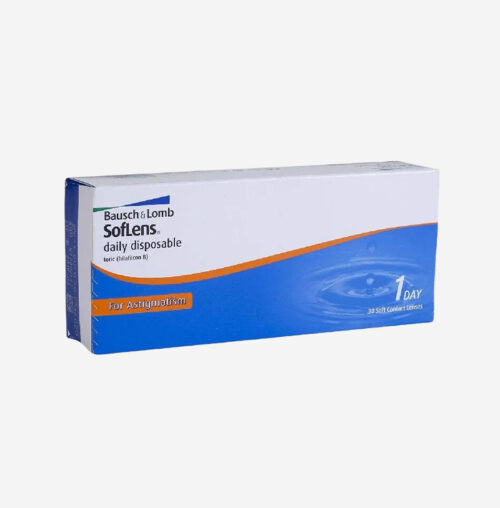 Daily Disposable Soflens Toric Lens By Bausch and Lomb - 30 lens per Box