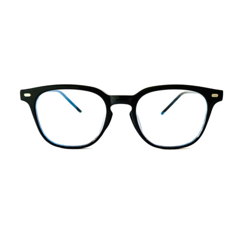 Black Round Computer Glasses for Men and Women
