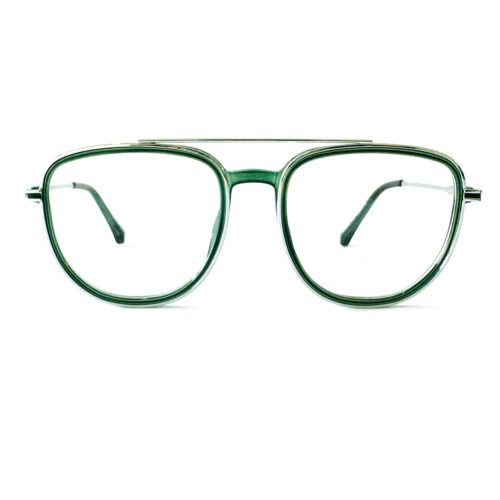 Green Square Eyeglasses for Men and Women