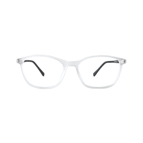 White Wayfarer Eyeglasses for Teens