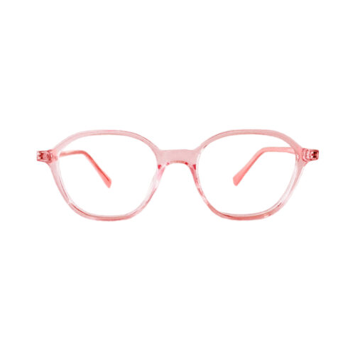 Pink Transparent Eyeglasses for Kids