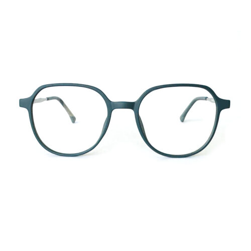 Matte Gray Eyeglasses for Men and Women