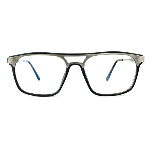 Grey Square Eyeglasses for Men and Women