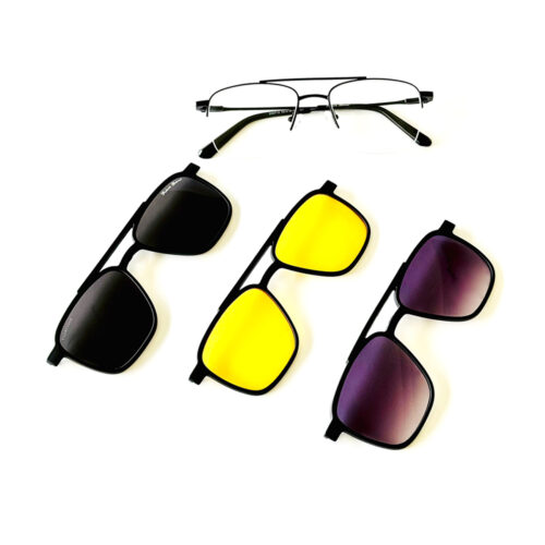 3 In 1 Clip on Magnetic Sunglasses